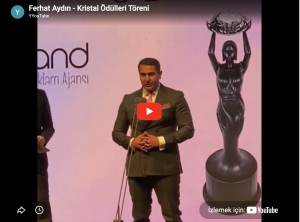 Ferhat Aydın – Kristal Ödülleri Töreni